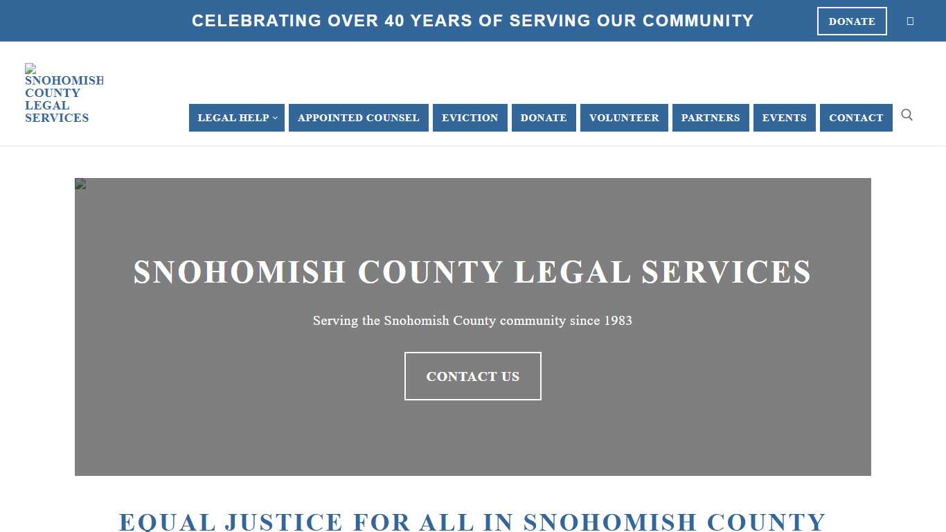 Snohomish County Legal Services | Everett, WA